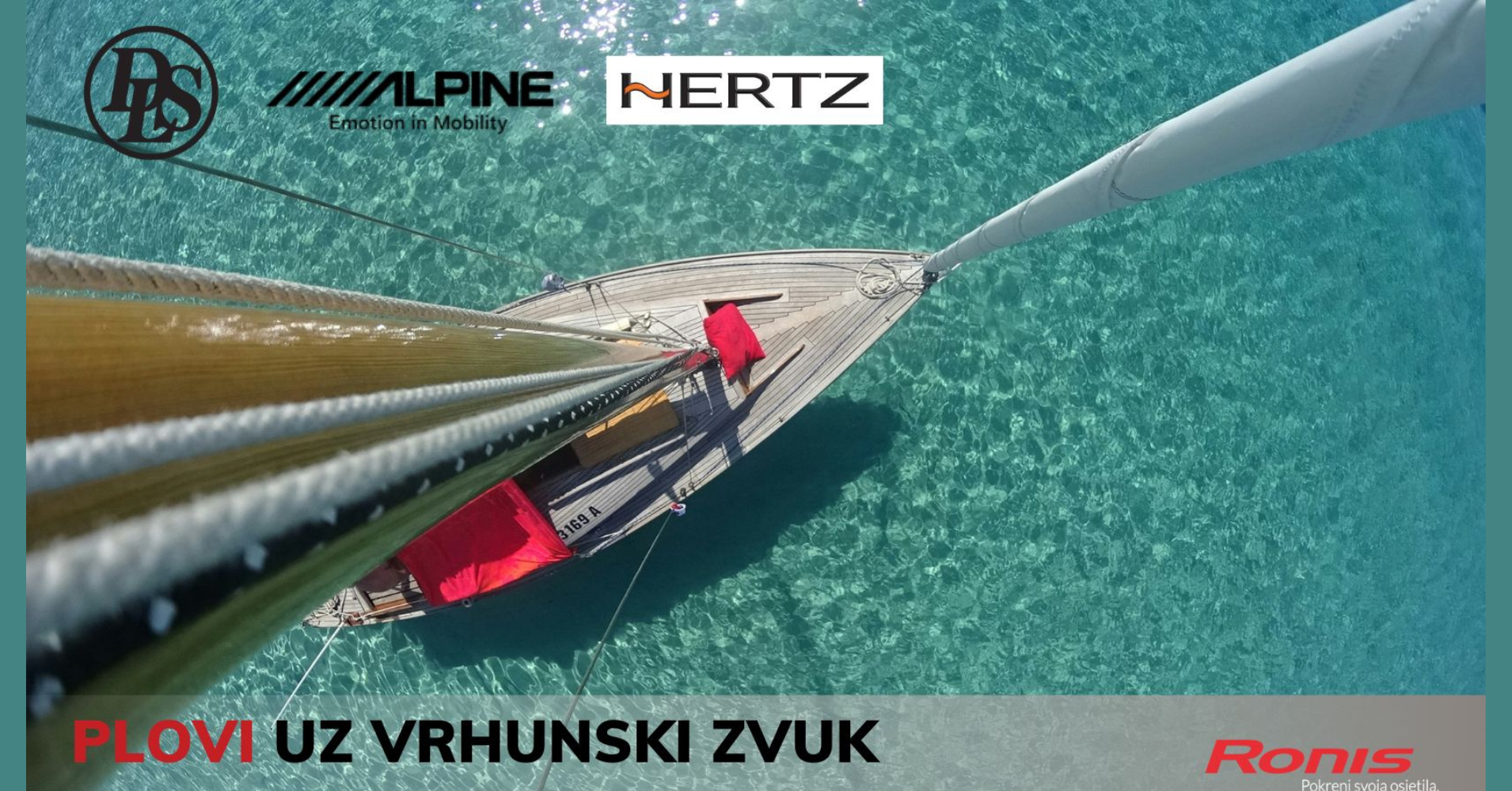 Ozvuči svoje plovilo - DLS, Alpine, Hertz akcija povodom Sajma nautike!