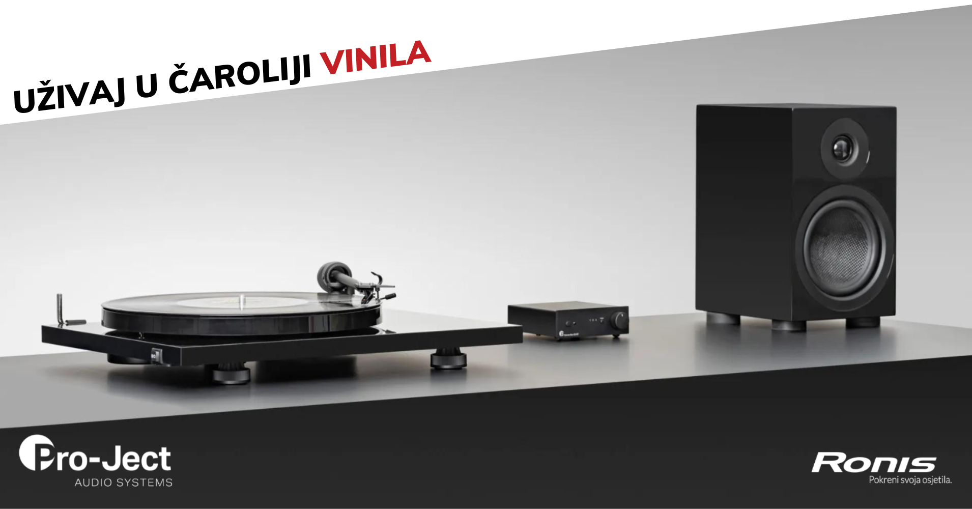 Pre-Black Friday AKCIJA: Pro-ject E1 po posebnoj cijeni! 🔥