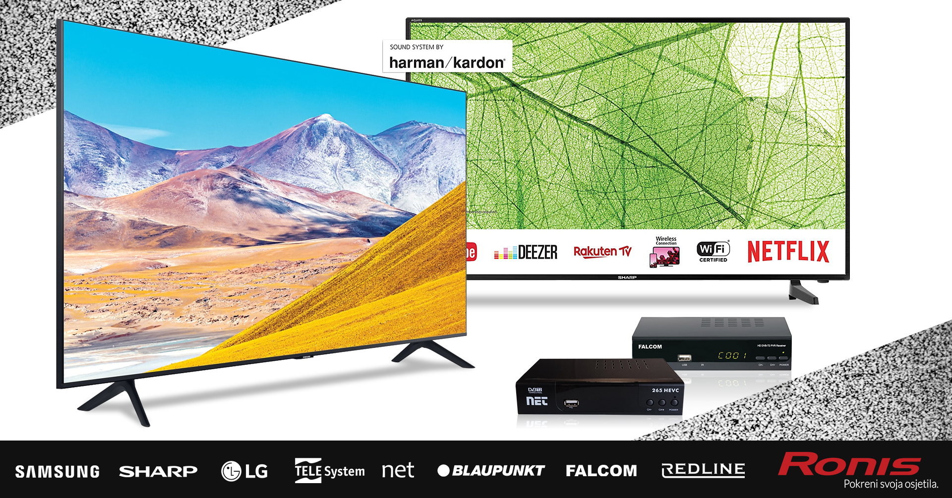 Pripremi se za novi TV signal! Odaberi DVB-T2 prijemnik ili televizor na akciji sa isporukom odmah ✈