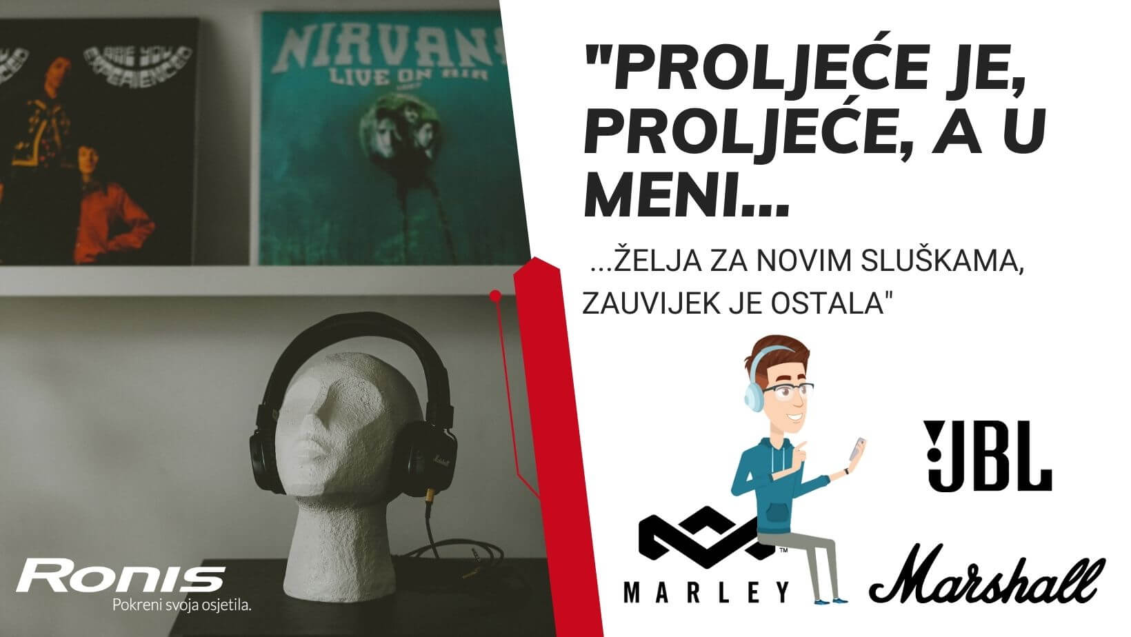 Prizovi proljeće novim sluškama! 🎧 Marshall, Marley, JBL