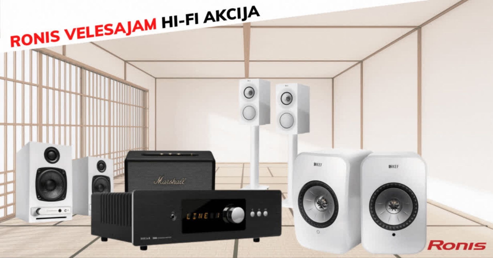 Proljetna Hi-Fi akcija🎵 KEF, Audioengine, Arcam, Roksan SADA po top cijeni!
