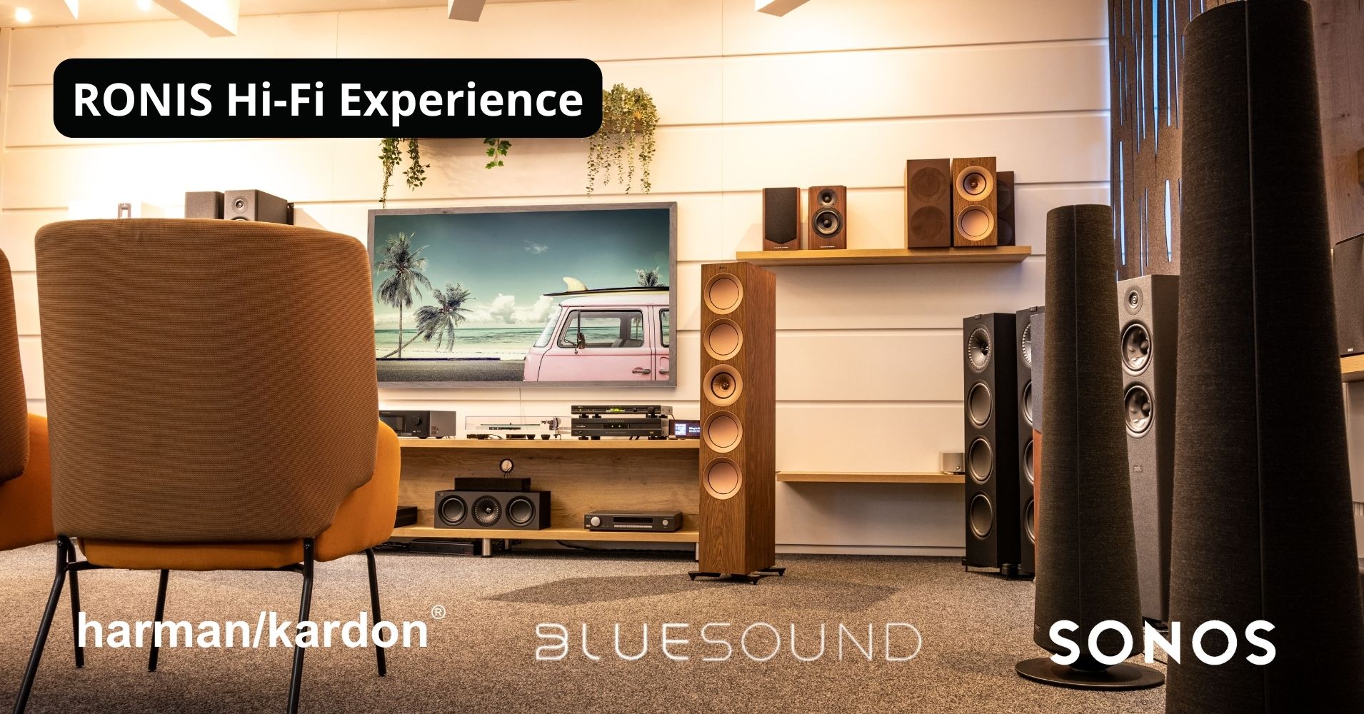 RONIS Hi-Fi Experience uz Harman/Kardon, Bluesound i Sonos!