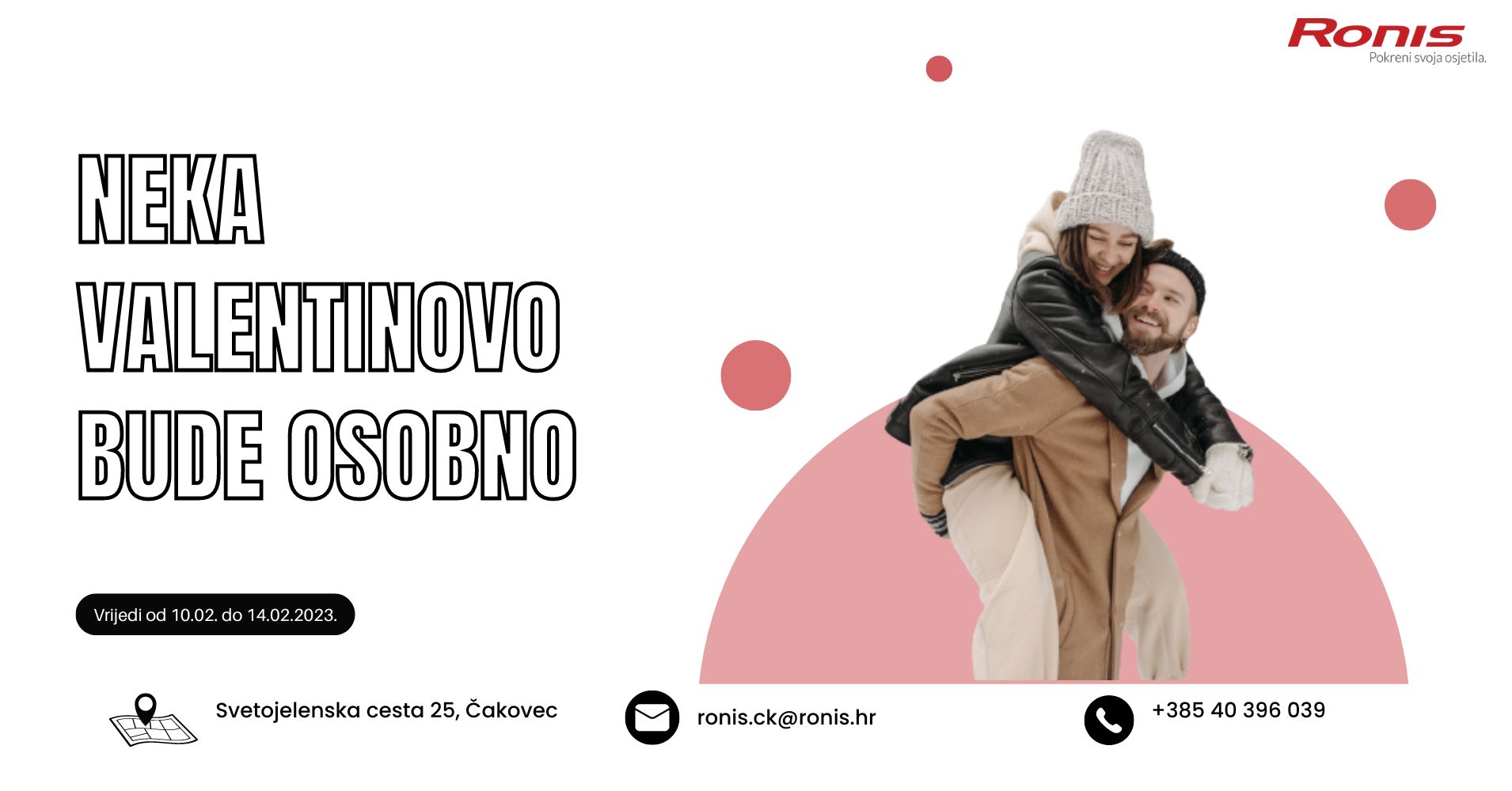 Samo u Ronisu Galerija Sjever- 10% off na svu osobnu njegu i slušalice