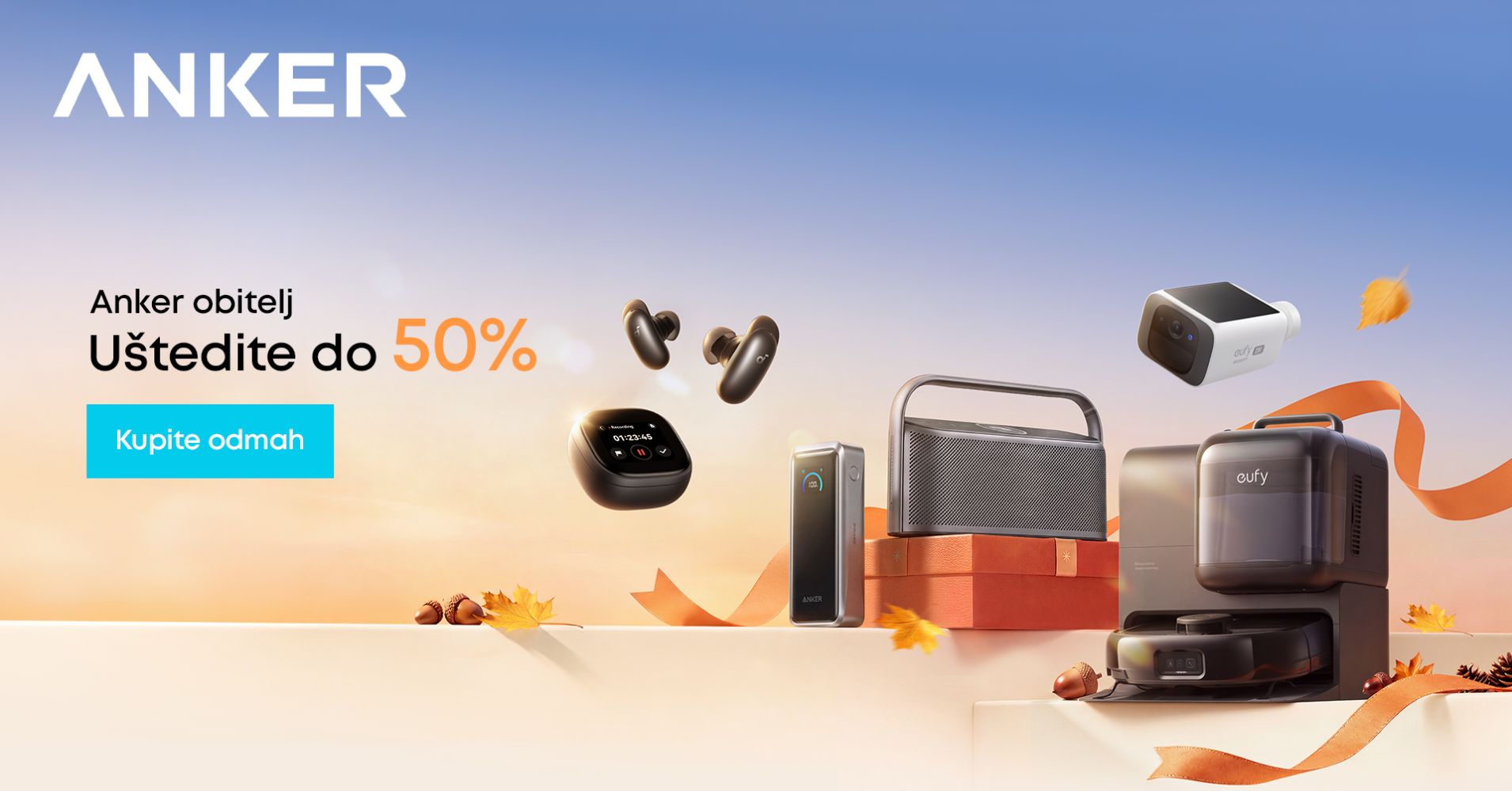 Anker, Soundcore, eufy i Nebula promocija