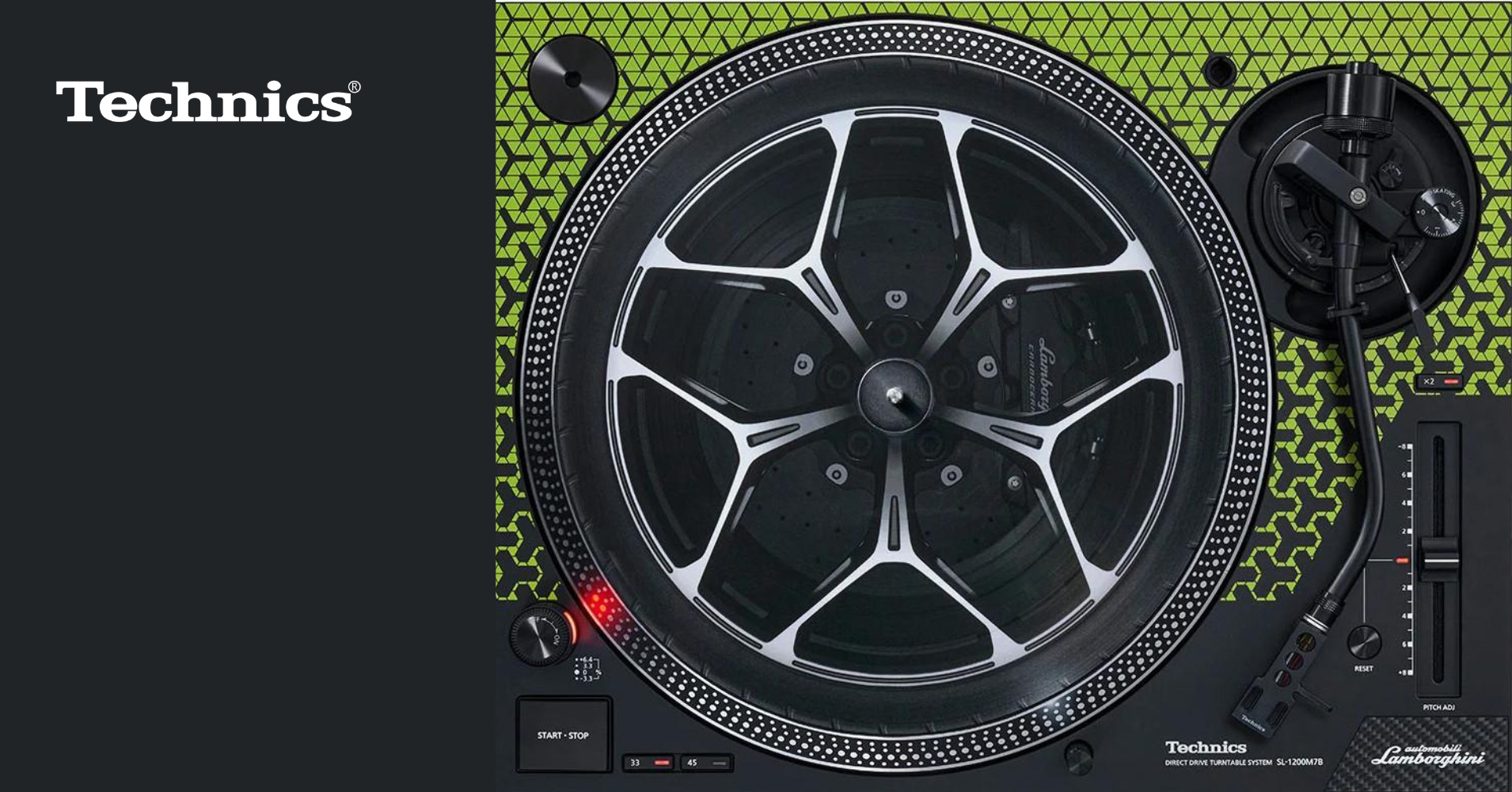 Savršena kombinacija za audiofile: Technics SU-GX70 pojačalo i Lamborghini Edition gramofon