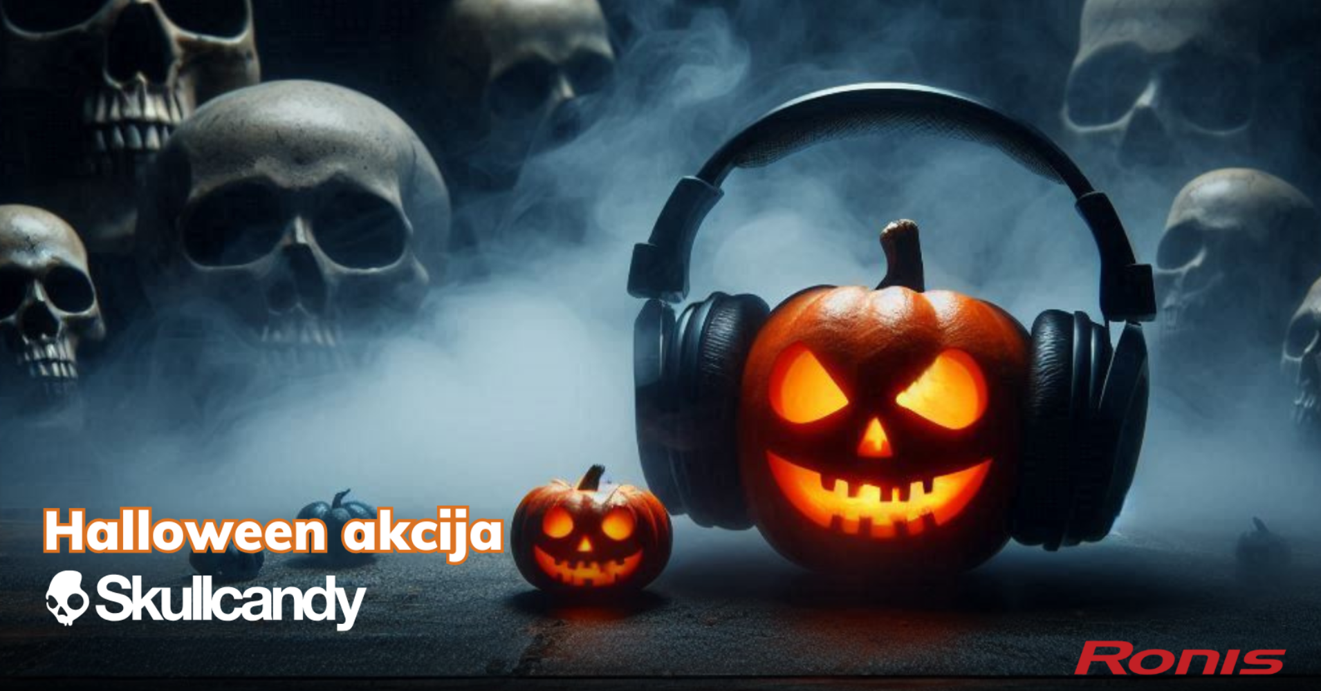 Skullcandy Spooky Sound: Akcija na vrhunske in-ear i over-ear slušalice!
