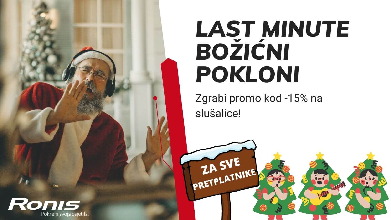 Spas u zadnji čas! 🤯 Dajemo ti PROMO KOD za last minute poklon! 🎧