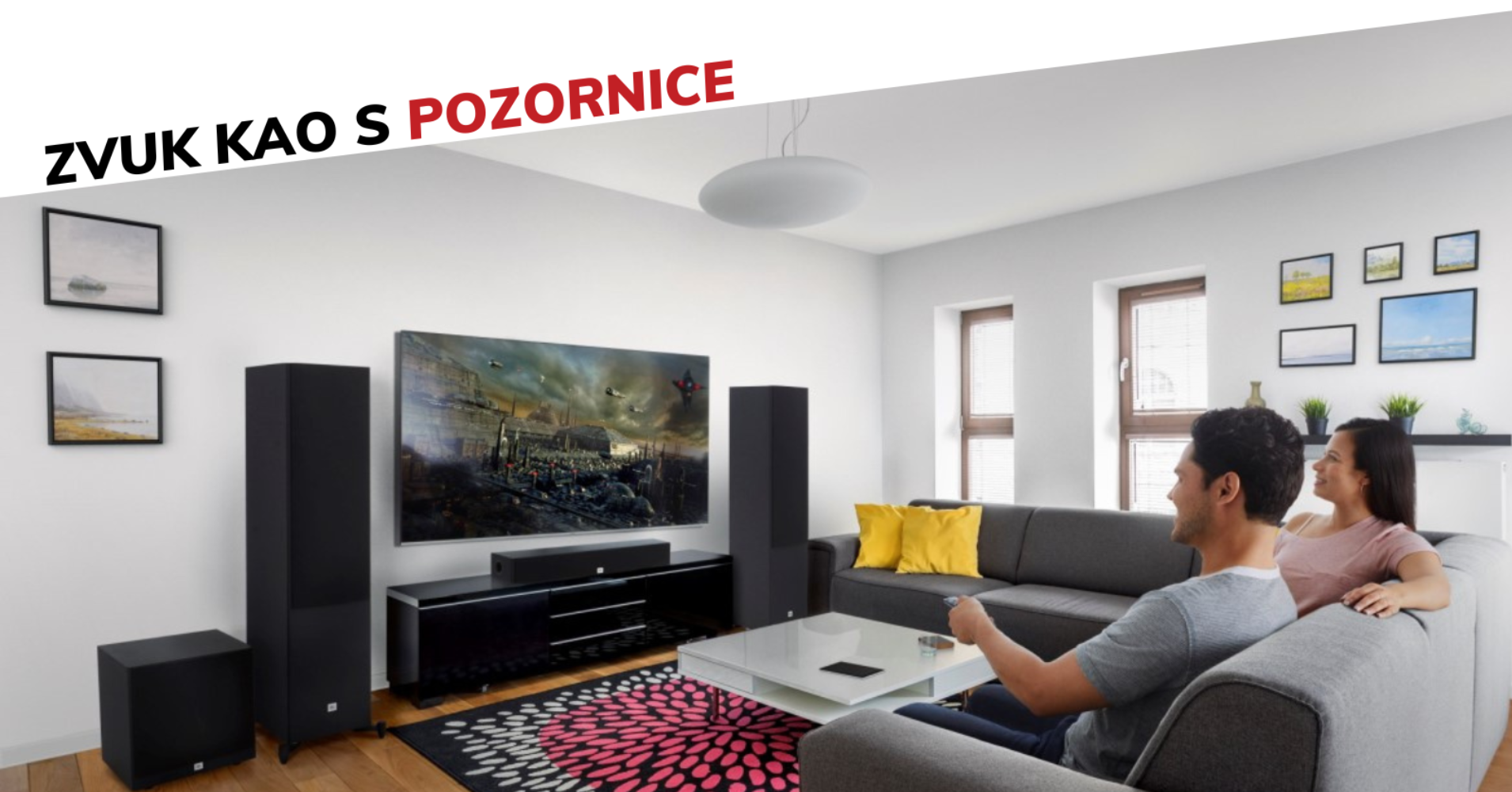Specijalna akcija: JBL Stage! 🎵 15% off na stereo i centralne zvučnike.