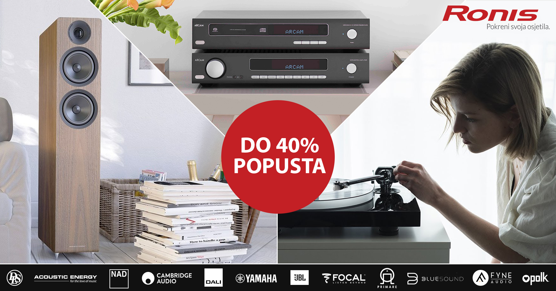 Svibanjska HiFi akcija ~ odaberi novi gramofon, pojačalo, zvučnike i kreiraj savršeni svijet glazbe!