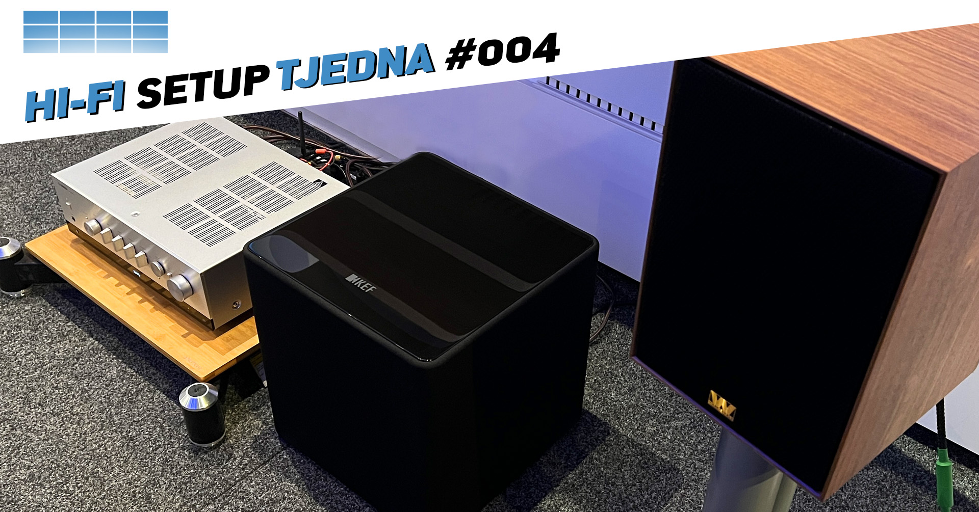 HI-FI SETUP TJEDNA: YAMAHA, WHARFEDALE, KEF - 3790€