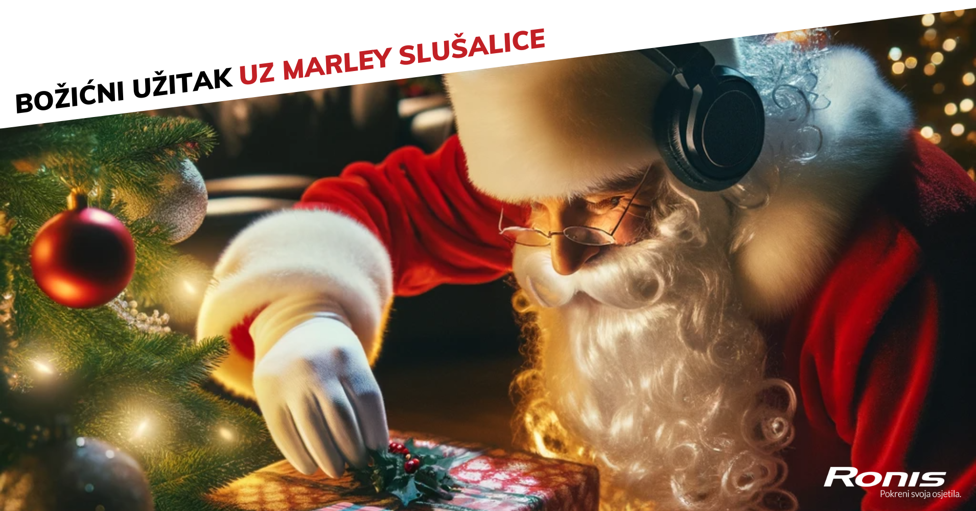 Uplovi u blagdansku glazbenu čaroliju s Marley slušalicama! 🎧 🎅