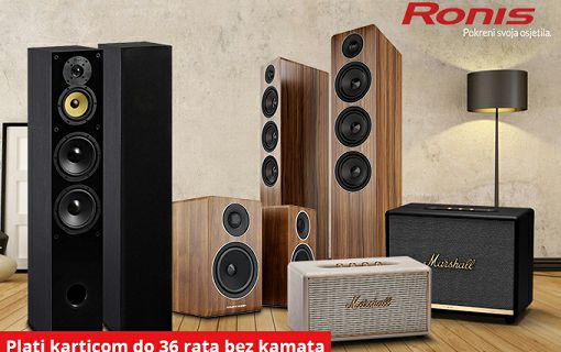 Uskršnja Hi-Fi akcija 🐰 Uzmi do 32% popusta na Marshall, Onkyo, Davis Acoustics, Monitor Audio, Acoustic Energy, Rega. Odaberi savršeni audio sistem za svoj dom, nazovi nas za savjet i naruči uz ekspresnu dostavu!