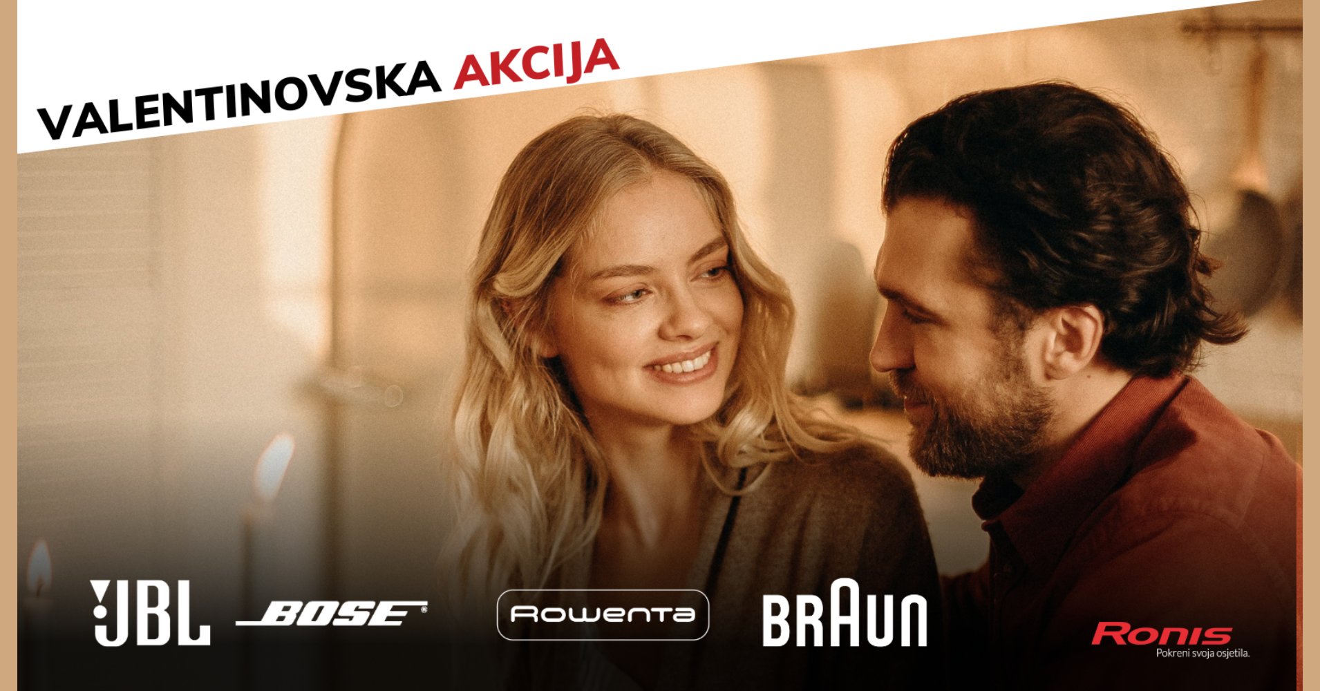 Valentinovska akcija na sluške, zvučnike, pametne satove i osobnu njegu!