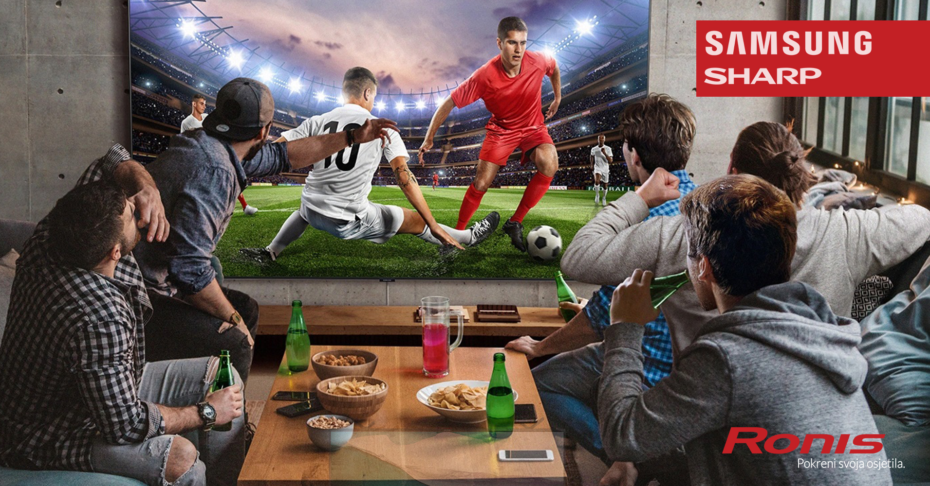 Veliki TV ekrani na akciji ⚽ Samsung 190 cm + soundbar već za 9.500 kuna!