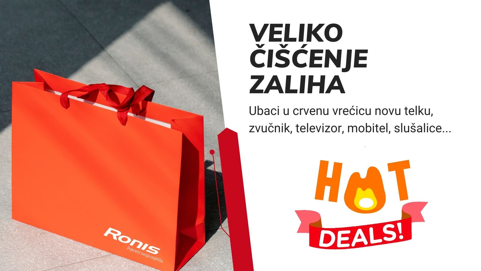 Veliko proljetno čišćenje zaliha u Ronisu!