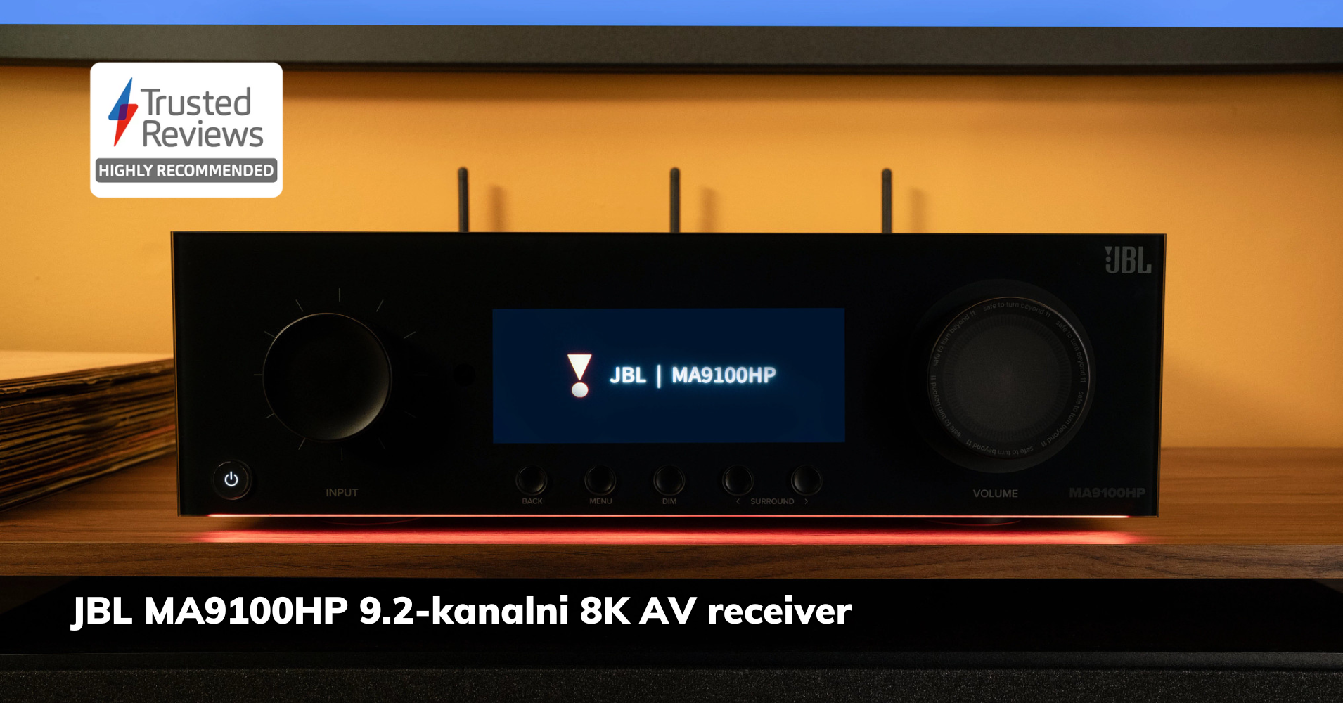 Vrhunski JBL-ov AV receiver dobio prestižnu Trusted Reviews Highly Recommended preporuku