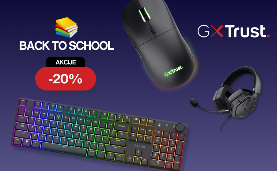 Uštedi -20% na Trust tipkovnicama, miševima i slušalicama!