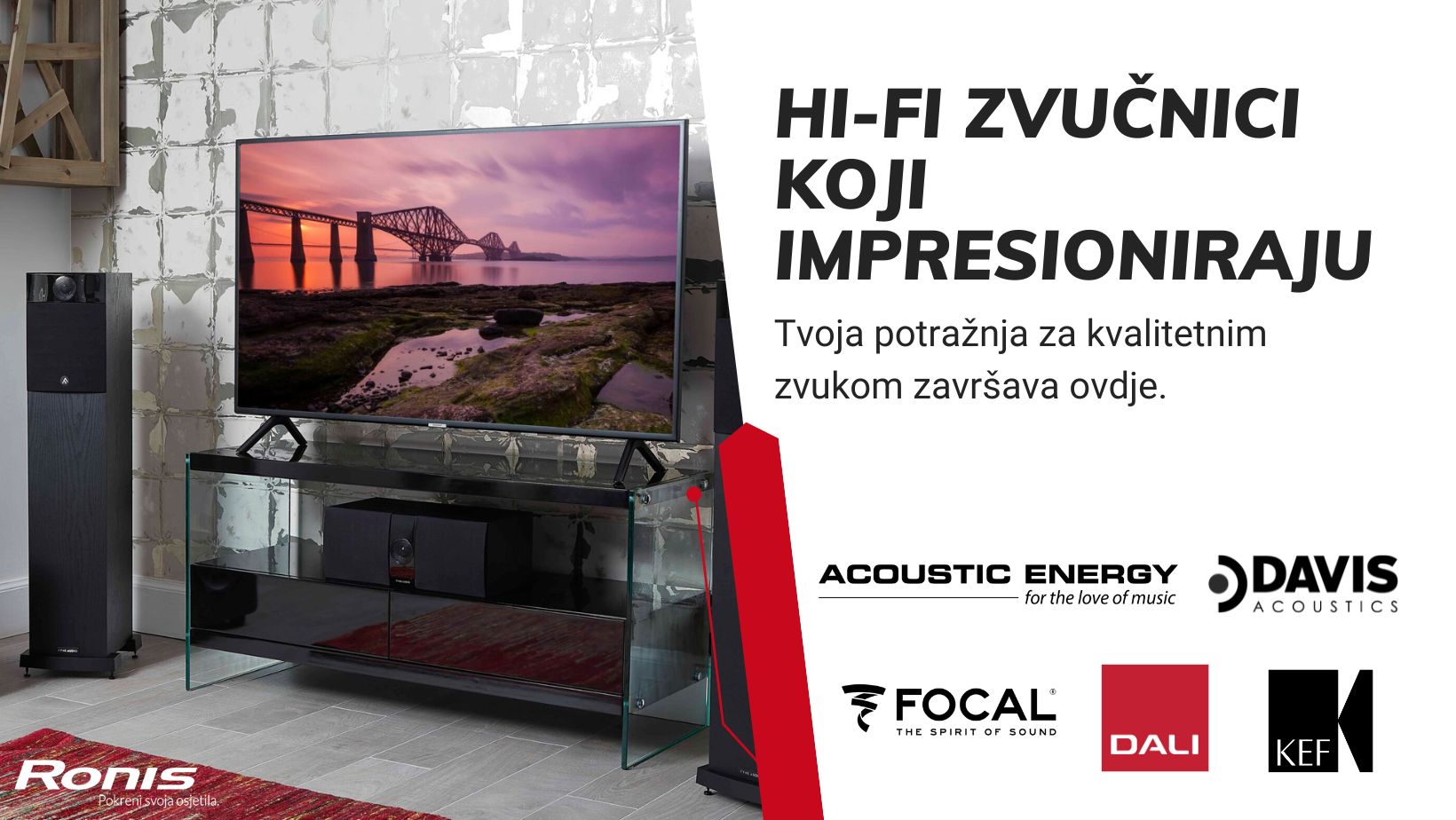 Zvučnici i subwooferi na AKCIJI! 🔊 Najbolji svjetski Hi-Fi brendovi su kod nas