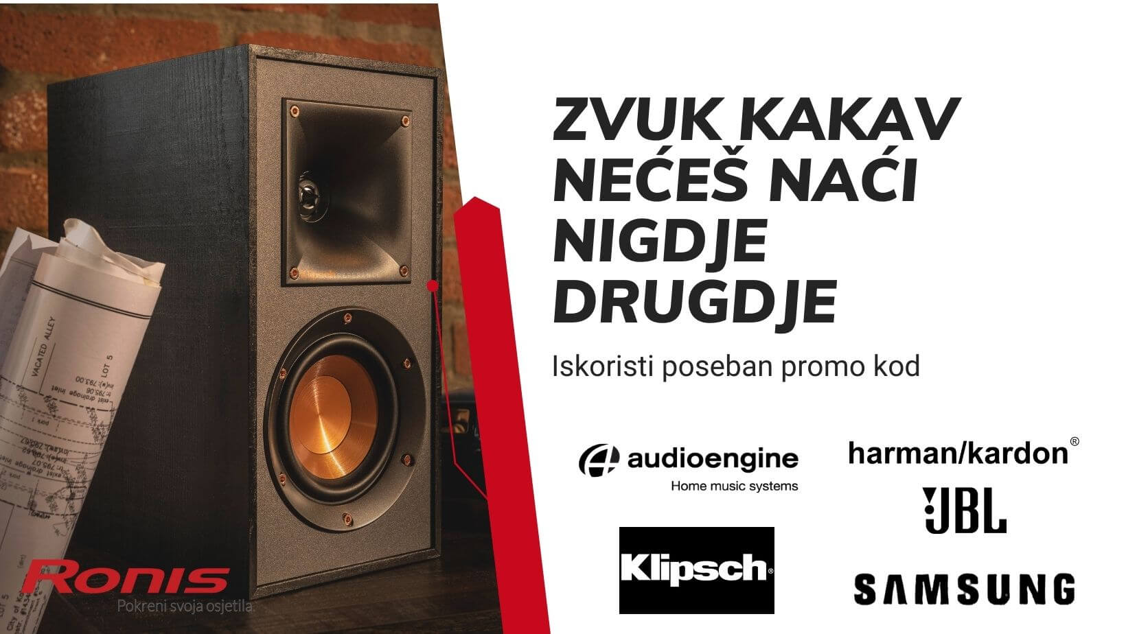 ZVUK KAKAV NEĆEŠ NAĆI NIGDJE DRUGDJE 🔊 Iskoristi 10% popusta na bežične Hi-Fi zvučnike i soundbare