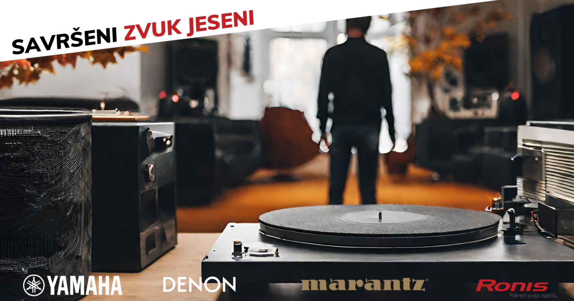 Zvuk u bojama jeseni. 🍁 Marantz, Yamaha, Denon, Thorens- Hi-fi ponuda za audio zaljubljenike!