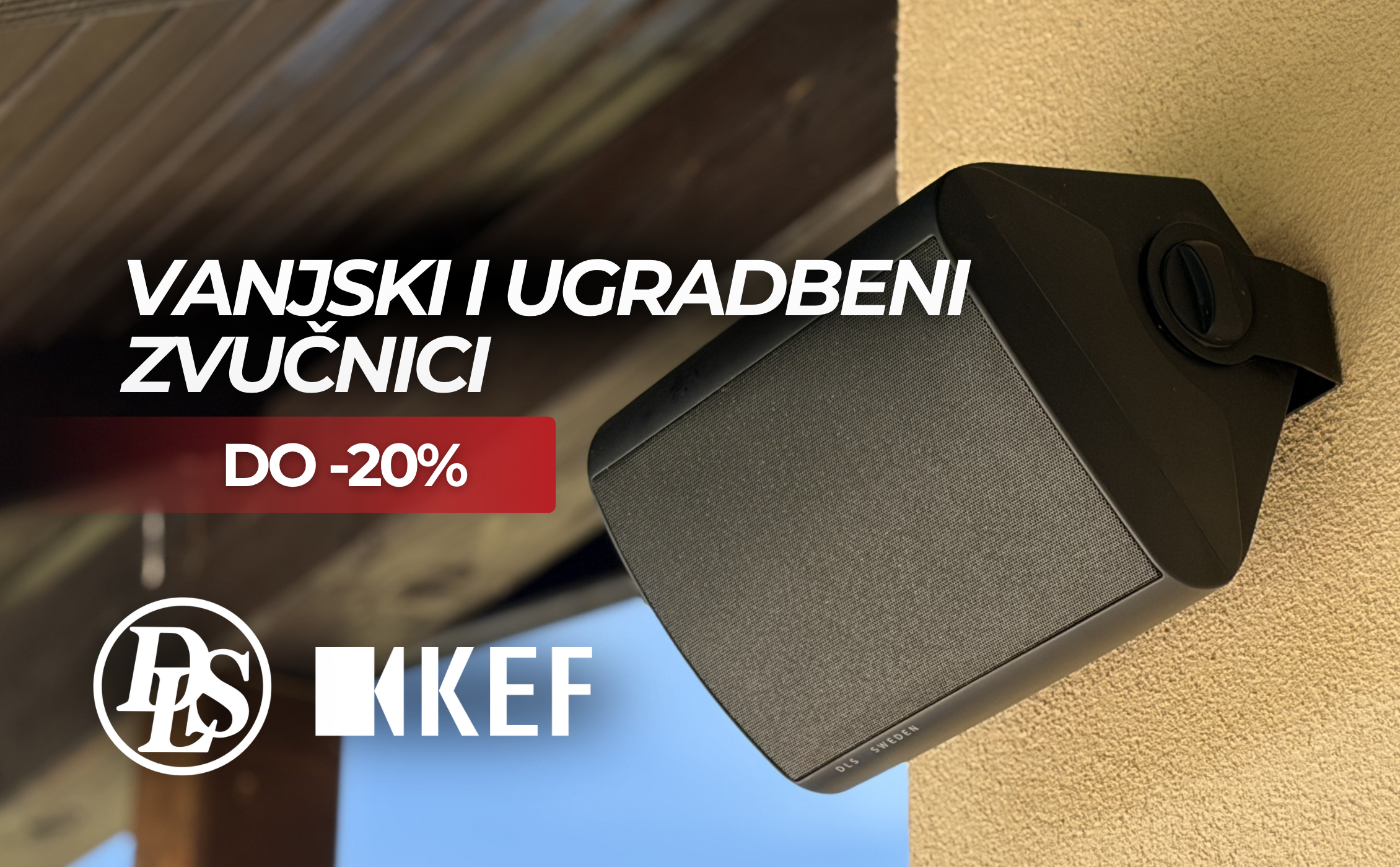 Vanjski i ugradbeni zvučnici