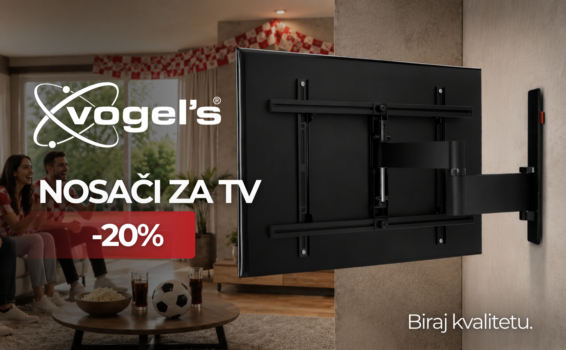 Uzmi nosač za TV na akciji!