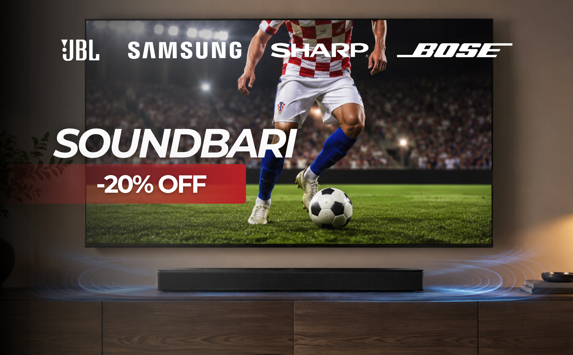 Uzmi soundbar na akciji!