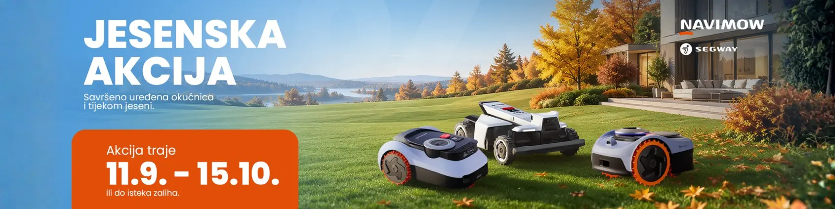 Segway robotske kosilice