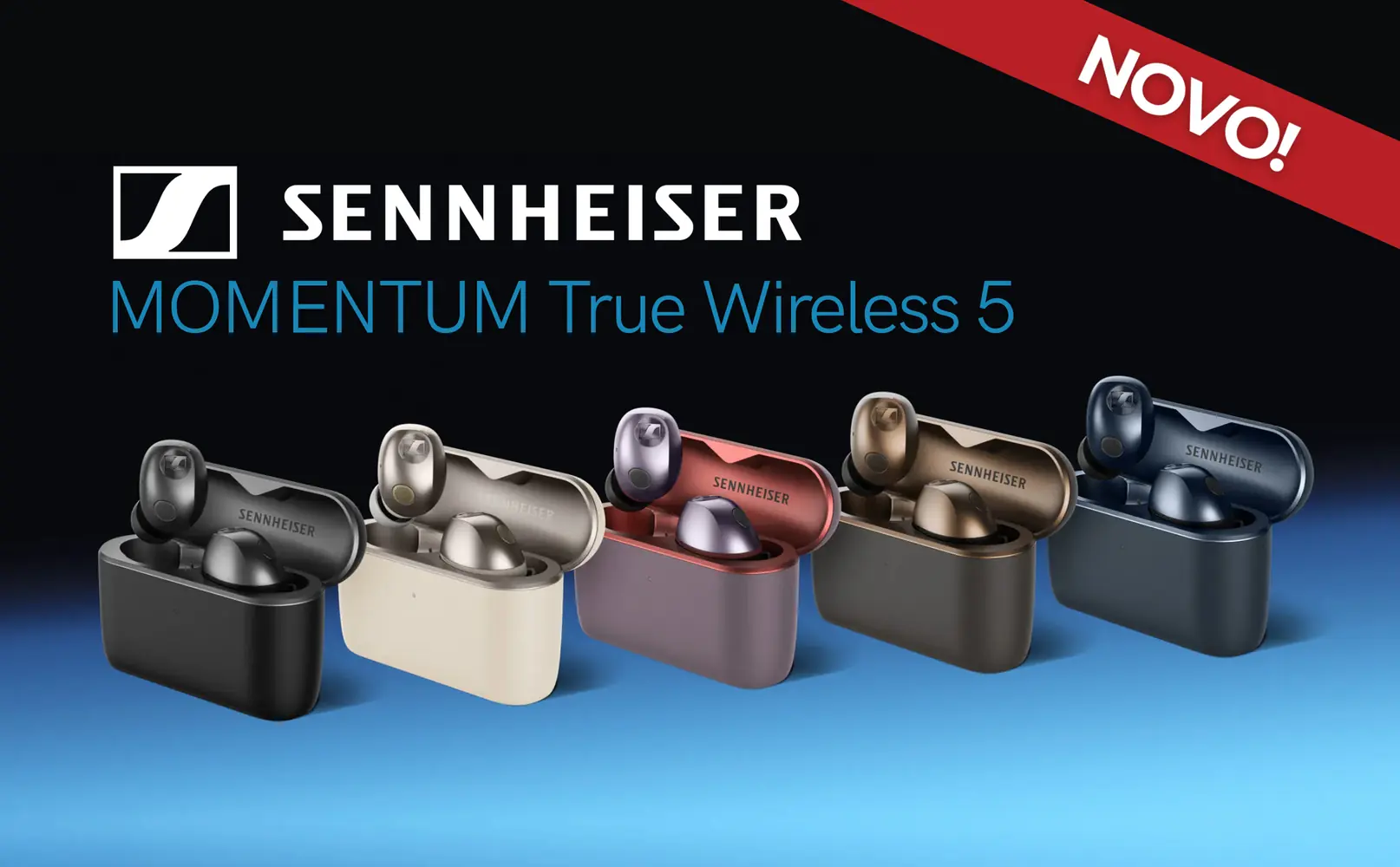 Nove Sennheiser MOMENTUM TWS 5!