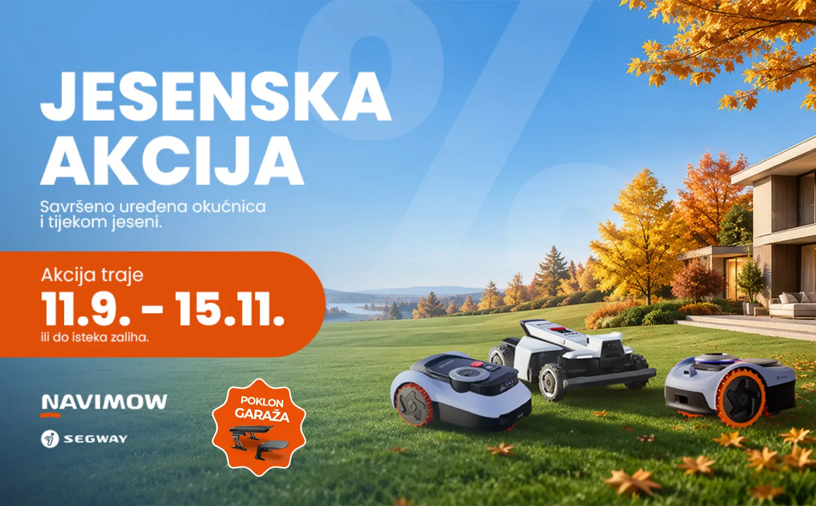 Segway robotske kosilice