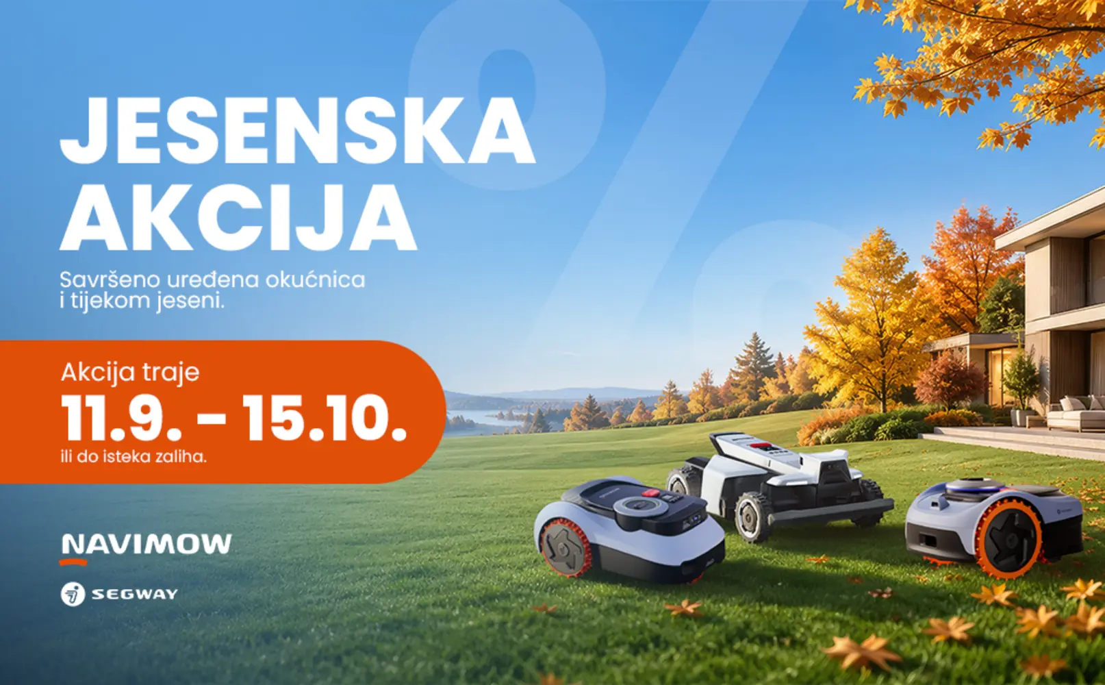 Segway robotske kosilice