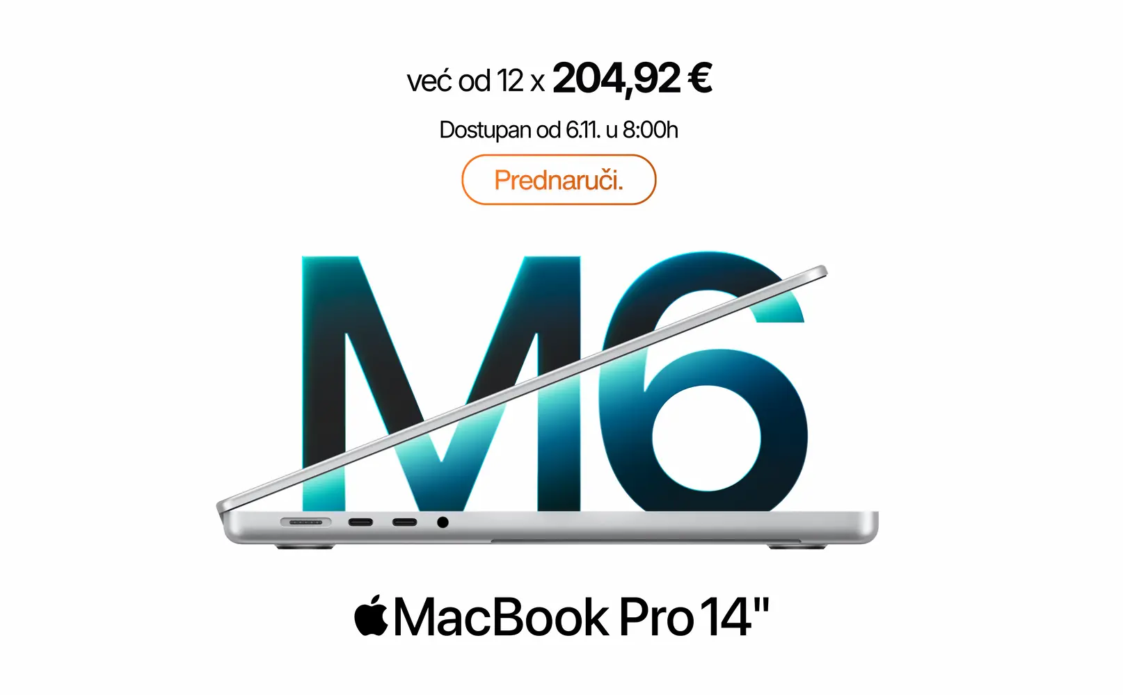 Novi MacBook Pro s M6 čipom!